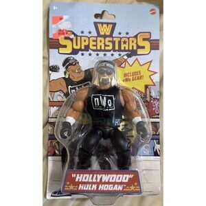 MATTEL WWE Retro Superstars Action Figure SERIES 1 "HOLLYWOOD" HULK HOGAN NWO